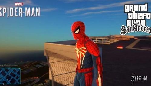 侠盗飞车蜘蛛侠视频,蜘蛛侠版，城市巅峰的极限挑战